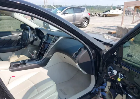 2015 Infiniti Q50 from USA, damaged, VIN JN1BV7AP5FM334429